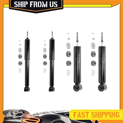 4 amortecedores e apoios de suspensão dianteiros traseiros Monroe para Mercedes-Benz 1972-1991 - Imagem 1 de 4