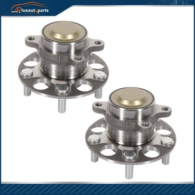Pair Rear Wheel Bearing Hub For 2013 2014 2015 Honda Civic EX EX-L 1.8L l4 w/ABS Foto 1 de 4