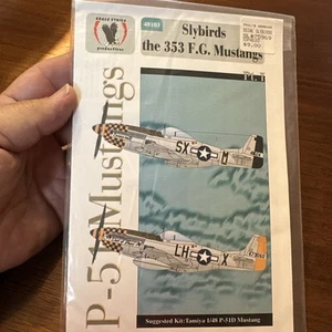 Eagle Strike Decals 48103 1/48 Scale Slybirds - 353 FG P-51D Mustangs - Bild 1 von 8