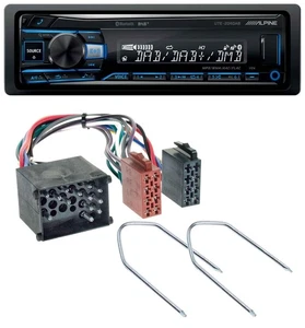 Alpine USB Bluetooth DAB MP3 Autoradio für BMW 3er E30 E36 87-00 5er E34 88-96 - Bild 1 von 9