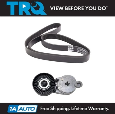 TRQ Belt Set Fits 2011-2016 Scion tC 2012-2017 Toyota Camry 2009-2018 RAV4 Foto 1 de 3