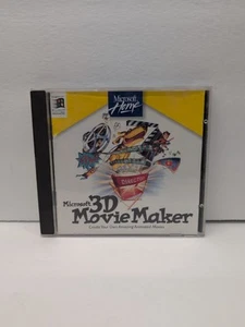 Microsoft 3D Movie Maker – PC – Windows 95 – World English Edition – Vintage - Picture 1 of 2