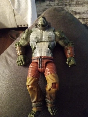 2014 Mattel DC Multiverse Arkham City Killer Croc 6” boneco Nightwing Vs Croc - Imagem 1 de 2