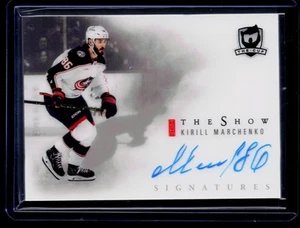 2022-23 Upper Deck The Cup The Show Kirill Marchenko Autograph - #SW-KM - Blue J - Picture 1 of 3