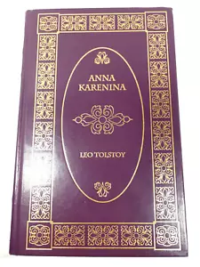 Anna Karenina by Leo Tolstoy Leather (?) Bound Hardcover Dalmatian Press - Picture 1 of 5