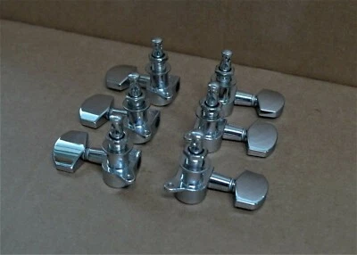 6 LLAVES DE AFINACIÓN IBANEZ CROMO FUNDIDO A PRESIÓN 3+3 2MG0076R-CH Y 2MG0076L-CH Foto 1 de 4