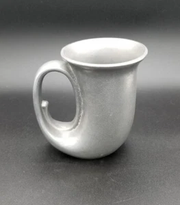 Taza de cerveza de colección Wilton Co. RWP cuerno francés de peltre - Imagen 1 de 9