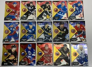 1995-96 Score Border Battle Set #1-15 Gretzky Jagr Fedorov Bure *FREE SHIPPING* - Picture 1 of 2