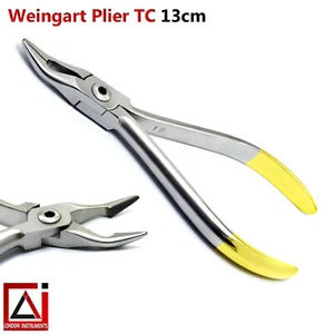 Alicates de ortodoncia dental Weingart TC alicates utilitarios colocación arco doblado - Imagen 1 de 4