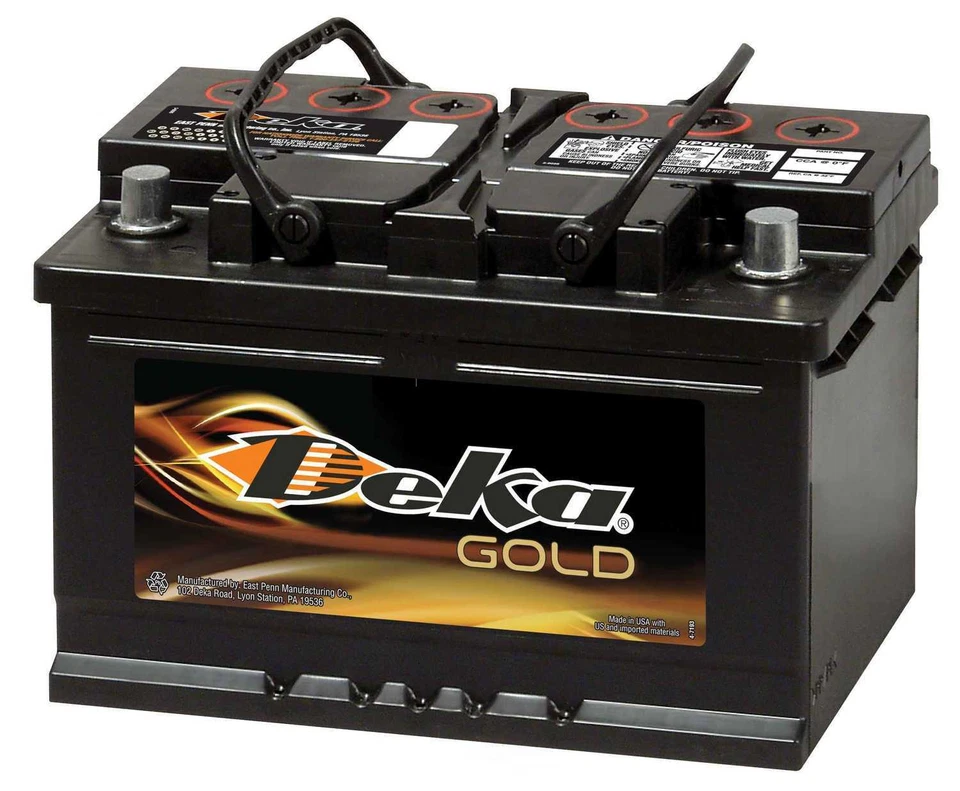 Vehicle Battery-Gold / A3 - Technology - Maintenance Free Deka East Penn 640RMF - Image 1 of 1