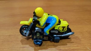 Dirty Bike #7 Yellow Tyco #7001 H0 Slot Car - Picture 1 of 4