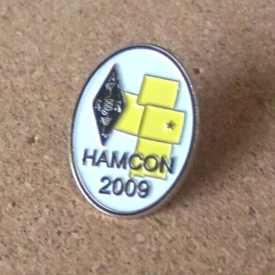 AARL HAMCON 2009 pin Rocky Mountain Division Convention Ham Radio c40743 - Image 1 of 4