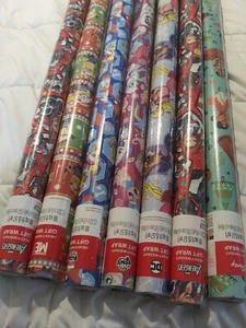 Disney Animated Classics Gift Wrap Paper Rolls Lot 420sqft - Picture 1 of 8