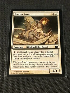 Magic the Gathering Modern Masters Amrou Scout - Picture 1 of 2