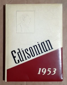 1953 Technical & Industrial Edison High School Rochester NY Jahresjahrbuch - Bild 1 von 2