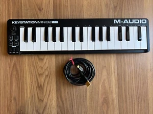 M-Audio Keystation Mini 32 MK3 32-key Keyboard Controller In Great Shape w/manua - Picture 1 of 9