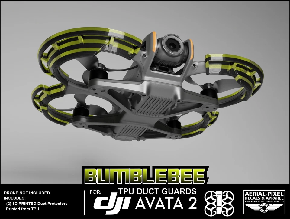 DJI Avata 2 protectores de conductos / protectores - ¡versión de 2 colores! ¡Elige entre 10 colores! Foto 1 de 1