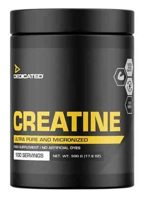 KEINE ANGABE Dedicated Nutrition - Creatine 500g - MHD/EXP 30.09.2027