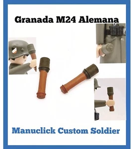 2 x GRANADAS MODELO 28 ARMA EJERCITO ALEMAN Playmobil WW2 SEGUNDA GUERRA MUNDIAL - Bild 1 von 4