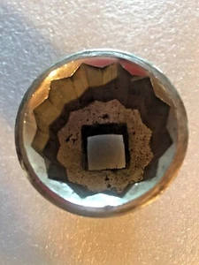 12 POINT CHROME SOCKET 3/4 DRIVE 1 3/8" AUTOMOTIVE AEROSPACE AVIATION UNBRANDED - Picture 1 of 6