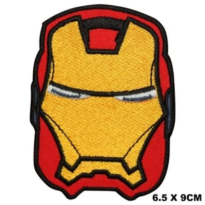 Iron Man Superheld Film bestickt Aufnäher Bügelbild/Aufnähen Patch Batch - Bild 1 von 1