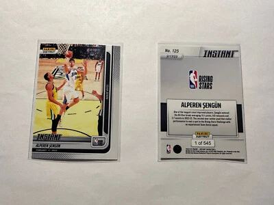 ALPEREN SENGUN 2022-23 Panini NBA "Rising Stars" #125 TEAM DERON 1 of 545 - Image 1 of 3