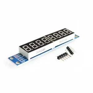 MAX7219 LED Dot Matrix 8 Digit Digital Tube Display Control Module - Bild 1 von 3