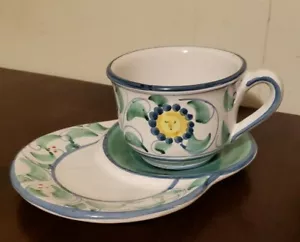 Fratantoni Vietri Snackteller & große Tasse Set - Italien - Bild 1 von 8