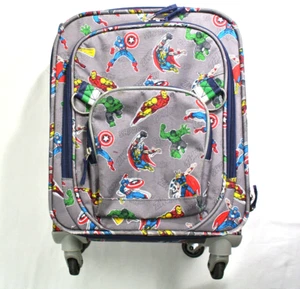Marvel Avengers Suitcase Pottery Barn Kids Luggage Rolling PBK - Picture 1 of 19