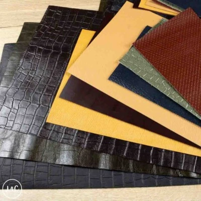 LEATHER4CRAFT Leder Bumper Pack, verschiedene Größen Platten, 0,9 - 2,0 mm