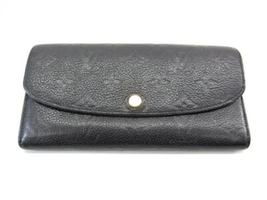 LOUIS VUITTON Portefeuille Emilie Long Wallet Monogram Empreinte M62369 From JP - Picture 1 of 10
