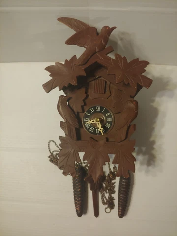 VINTAGE BLACK FOREST CUCKOO CLOCK CO. INC. WEST GERMANY CUCKOO CLOCK Cover