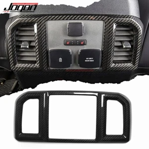 Carbon Rear Air Vent Cover Interior Trim For Ford F150 Raptor King Ranch 2015-20 - Picture 1 of 9