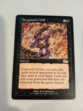 MTG Magic Yawgmoth's Will x1 Urza's Saga LP