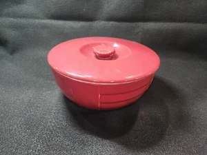 Bowl & Lid Refrigerator Red Hall China Co for Hotpoint - Picture 1 of 7