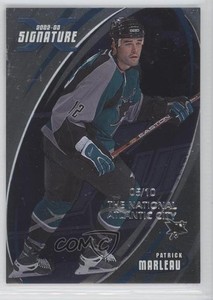 2002-03 ITG Be A Player Signature Series /10 Patrick Marleau #069