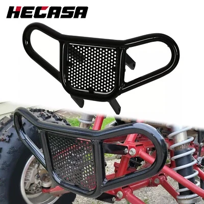 Aluminum Black Front Bumper for Honda TRX 450R 450ER 400EX 400X ATV 2009-2014 - Image 1 of 4