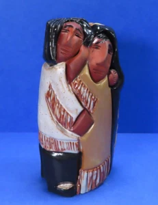 Vintage KEENA Inuit Native American Indian Sculpture Figurine Signed & Numbered - Picture 1 of 15