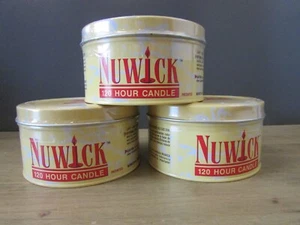 3x Posten Nuwick 120 Stunden Notfallkerzen - Neu Versiegelt - KOSTENLOSER VERSAND! - Bild 1 von 4