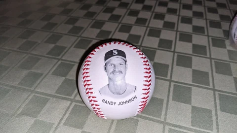 Randy Johnson Seattle Mariners Chevron 1994 Fotoball Baseball Cover