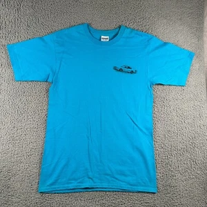 Vintage Honda Accord Shirt Size Large Blue Single Stitch Cars Artist Made In USA - Picture 1 of 10