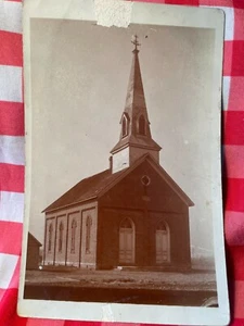 Photo photograph Post Card Church 3-1/2 x 5-1/8 - Picture 1 of 3