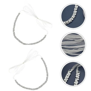 1 Stück Strass Gürtel Strass Taillengürtel Hochzeitskleid Accessoire () - Bild 1 von 12