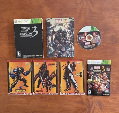 Marvel vs. Capcom 3: Fate of Two Worlds Special Collectors Edition Xbox 360 CIB - Image 1 of 4