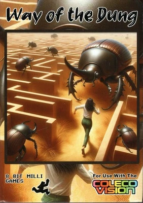 WAY OF THE DUNG for Colecovision ADAM Cartridge. NEW - No SGM needed - Image 1 of 3