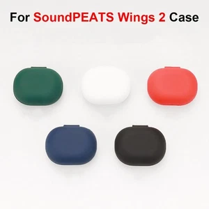 Silicone Wireless Earbuds Cover for SoundPEATS Wings 2 Portable - Picture 1 of 4