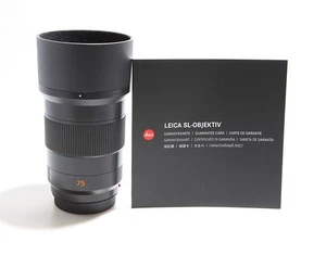 Leica APO-SUMMICRON-SL 75mm F/2 ASPH. E67 Lens 11178 - Picture 1 of 14
