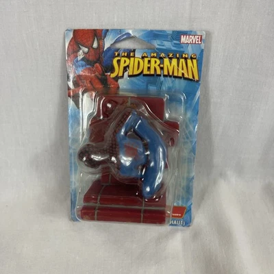 Spider-man Vintage Wilton Marvel Spiderman 3" Cumpleaños Pastel Vela Topper Foto 1 de 4