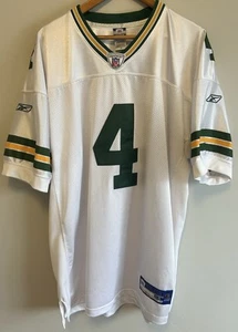Vintage Reebok Green Bay Packers NFL Brett Favre Jersey Size 54/2XL Very Clean! - Picture 1 of 8
