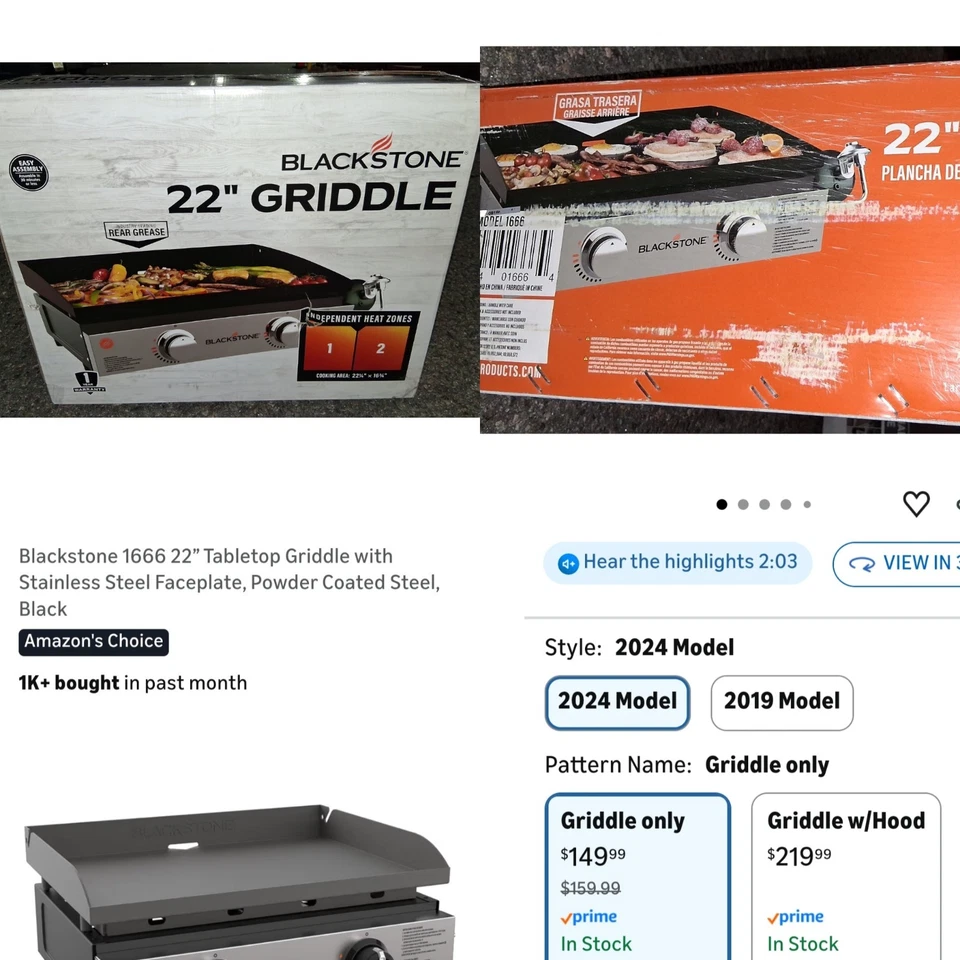 Blackstone Griddle - Image 1 of 1